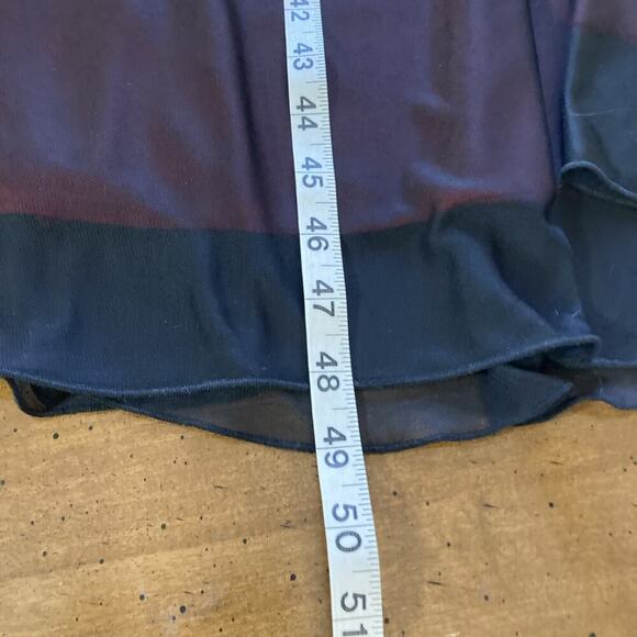 Connected Women’s Halter Midi Dress Sz 10 New Red Black layered Goth vampire - Picture 8 of 8